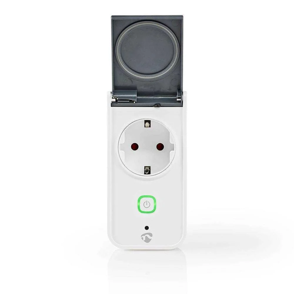 Tomada Elétrica Inteligente Exterior Wi-Fi 16a