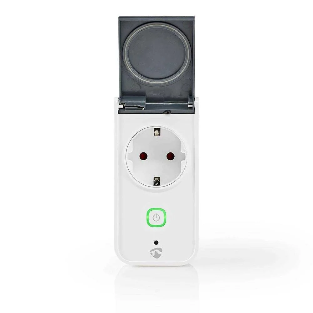 Tomada Elétrica Inteligente Exterior Wi-Fi 16a