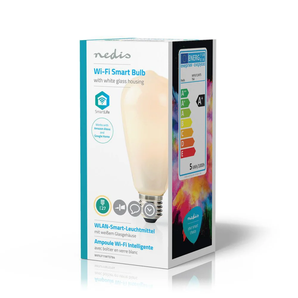 Lâmpada Led Wi-fi Inteligente E27 St64 5 W