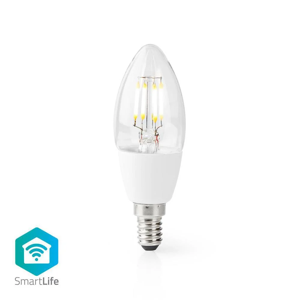 Bombilla LED Wi-Fi Inteligente | E14 | C37 | 5 W .