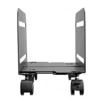 Suporte De Computador Com Rodas Metal Preto