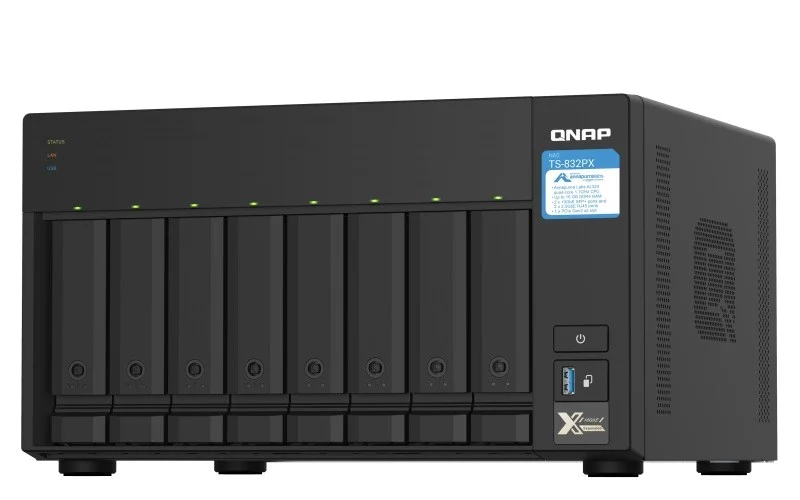 Qnap Nas Ts-832px-4g 8bay Desktop