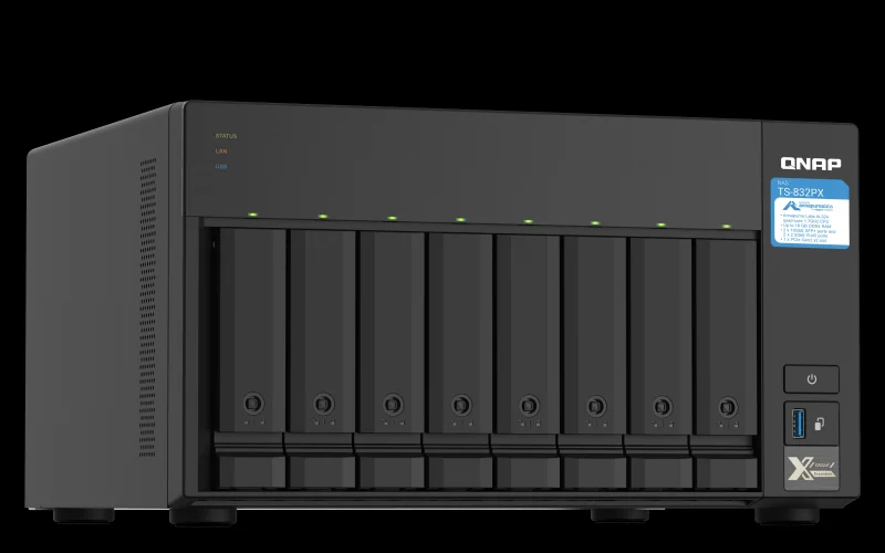 Qnap Nas Ts-832px-4g 8bay Desktop