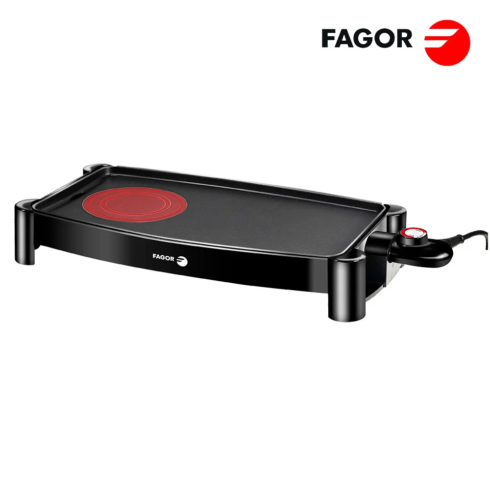 Plancha de Asar Fagor Cleo Hotzone Fg022/ 2200w/ Tamaño 457 *254mm