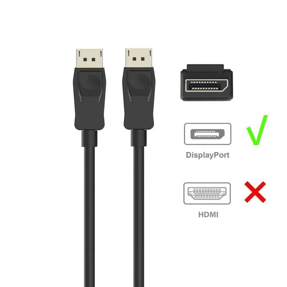 Cabo Displayport Macho - Displayport Macho 1 M