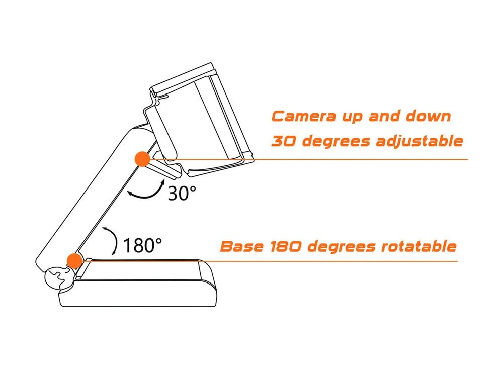 Conceptronic Webcam Amdis 02b 2k Super Hd Autofoc.