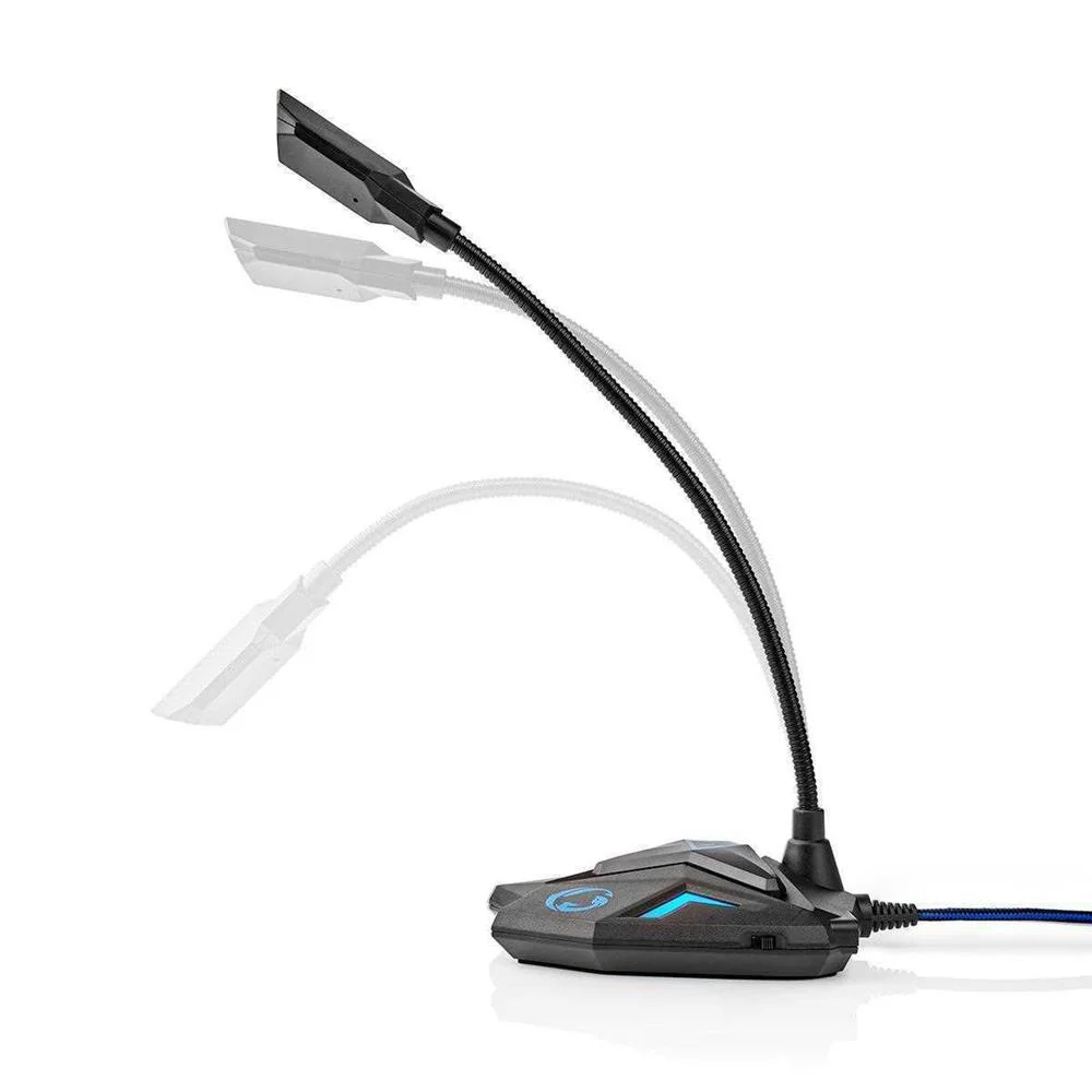 Microfone Gaming para Jogos de Mesa Flexível Usb