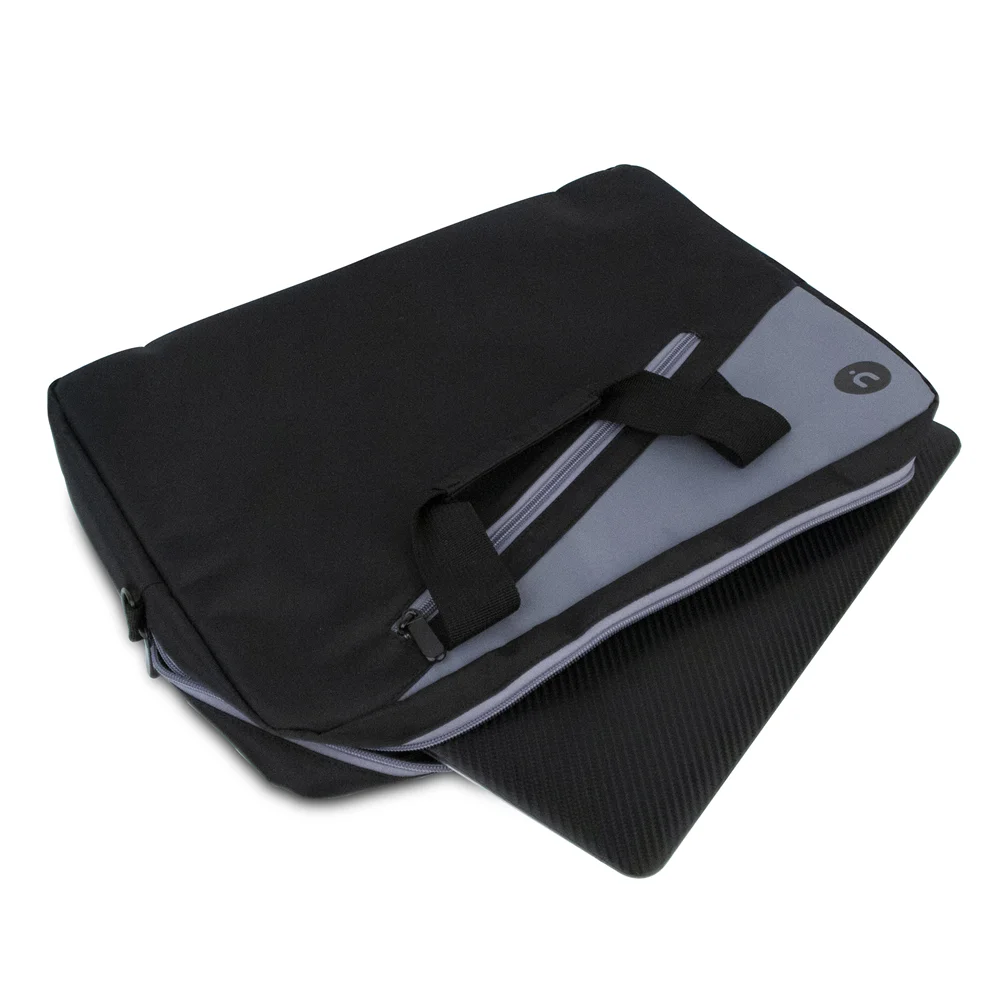 Mala Ginger P/ Portátil Até 14" Preto/Cinzento - Ngs