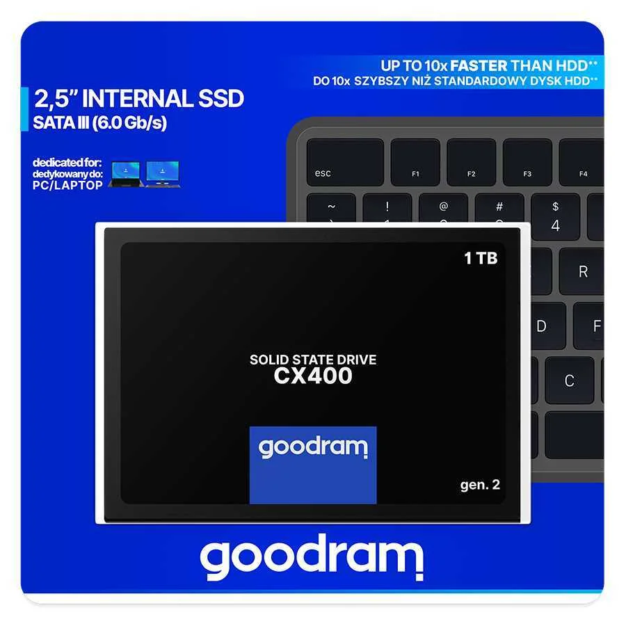 Disco SSD 2.5" Cx400 Gen. 2 1tb 3d Nand Sata - Goodram