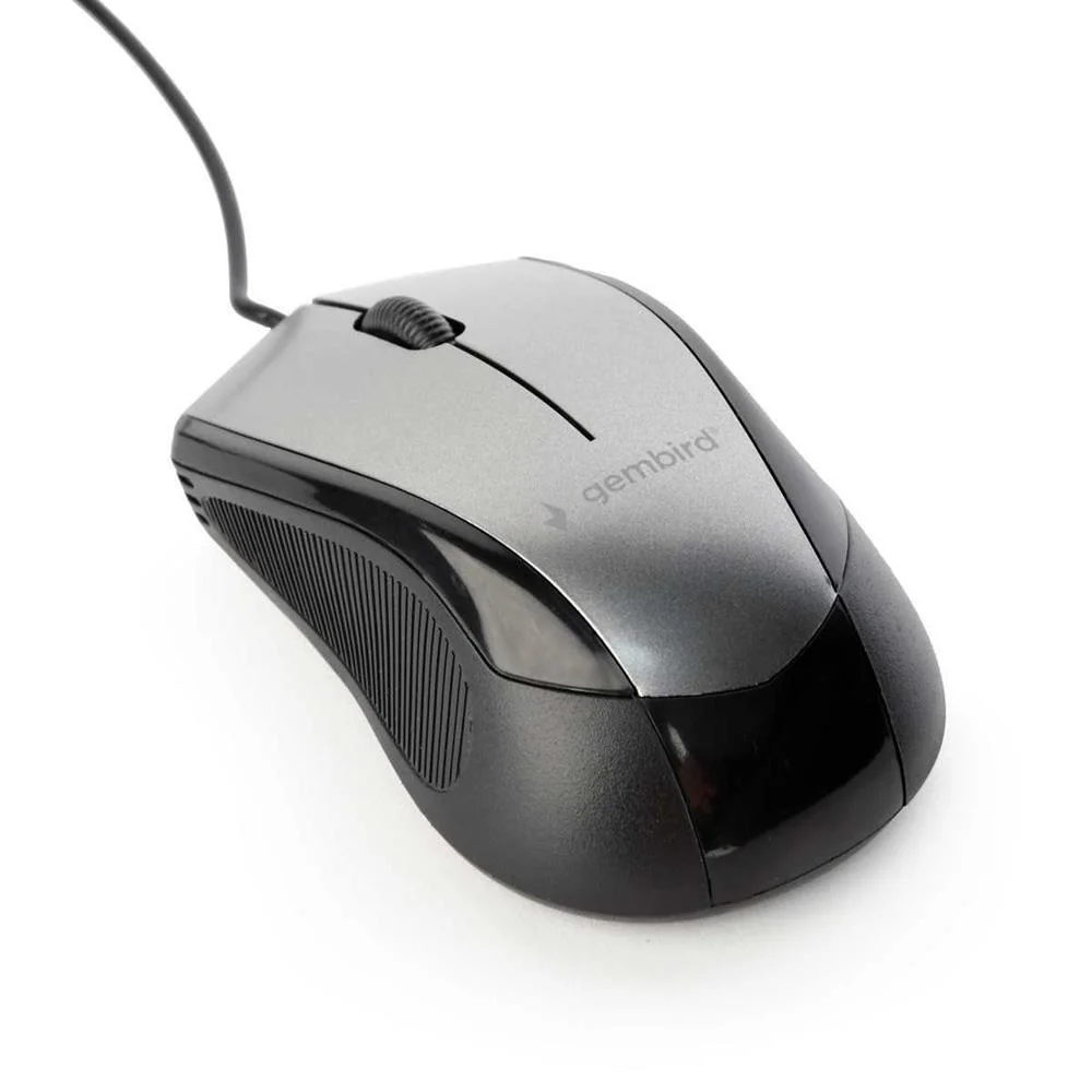 Raton Gembird Usb Gris Negro 6 Botones