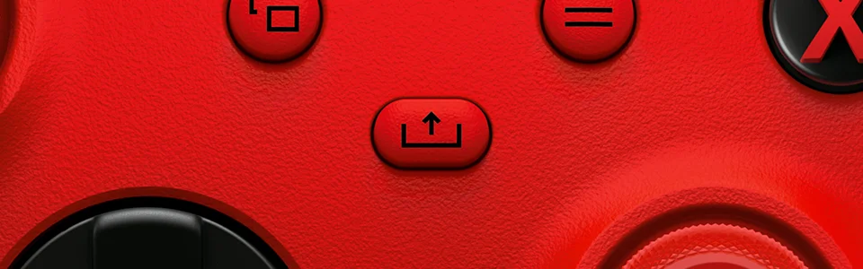 Microsoft Xbox Wireless Controller Red (Qau-00012)