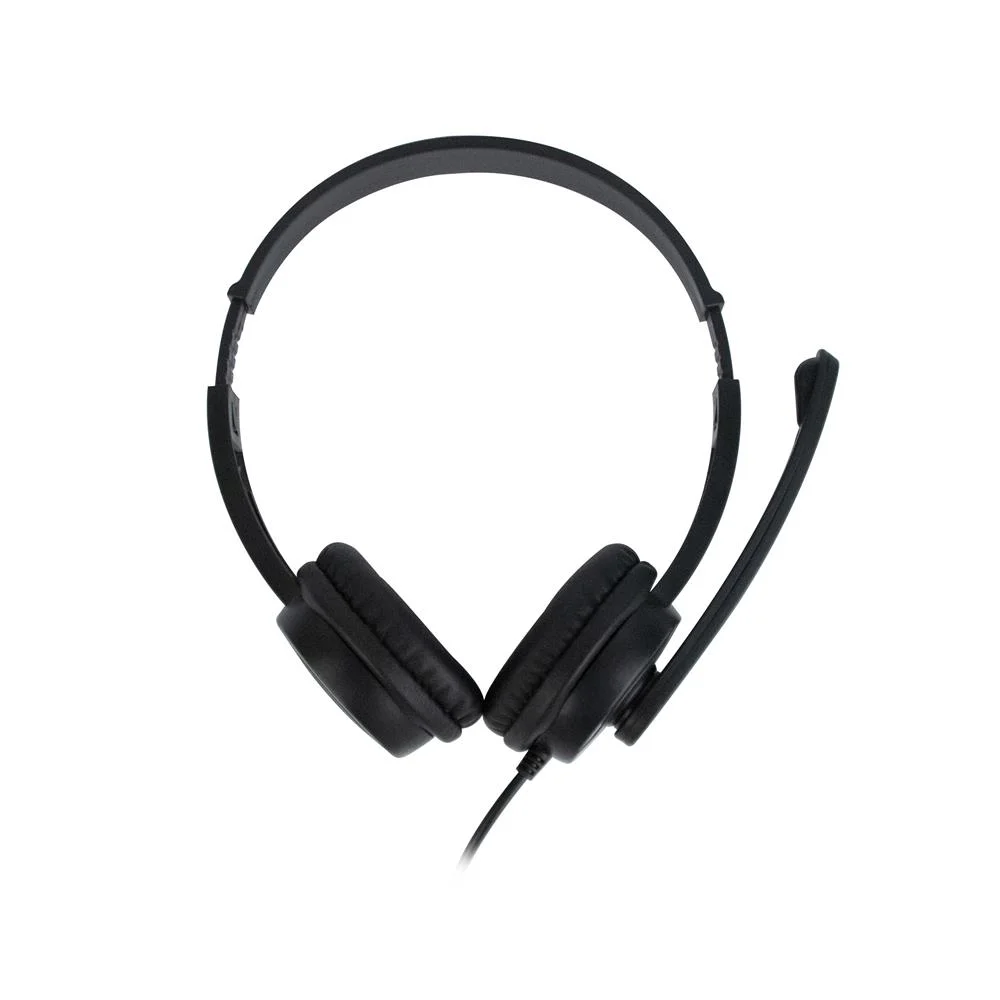 Auscultadores Usb Com Microfone Preto Ngs