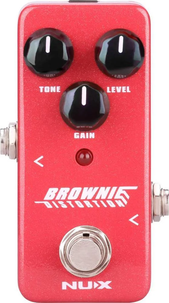 Pedal de Distor&ccedil;&atilde;o Nux Brownie