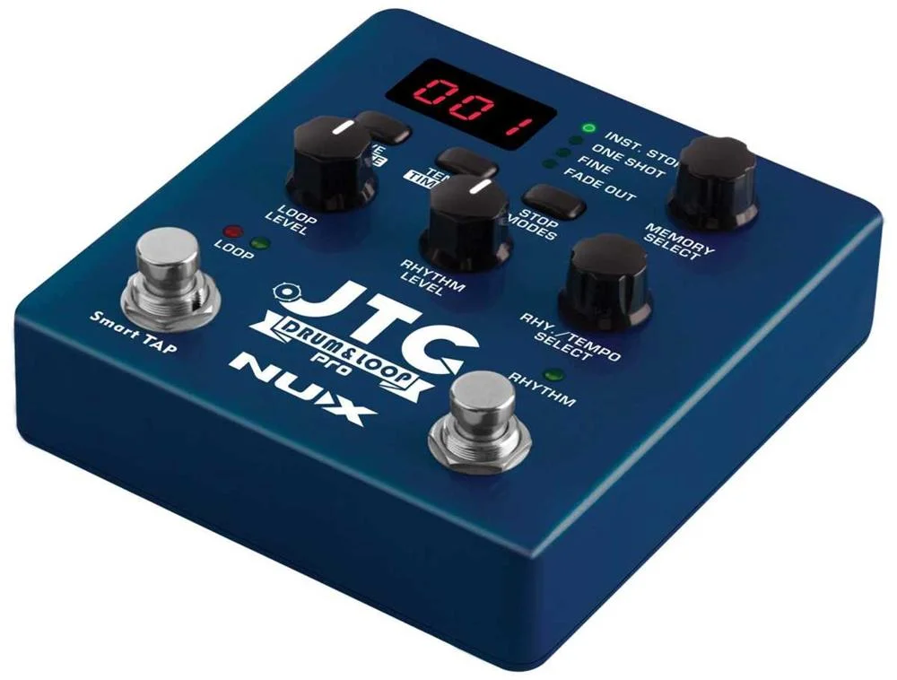 Pedal Duplo Jtc Drum + Loop Pro