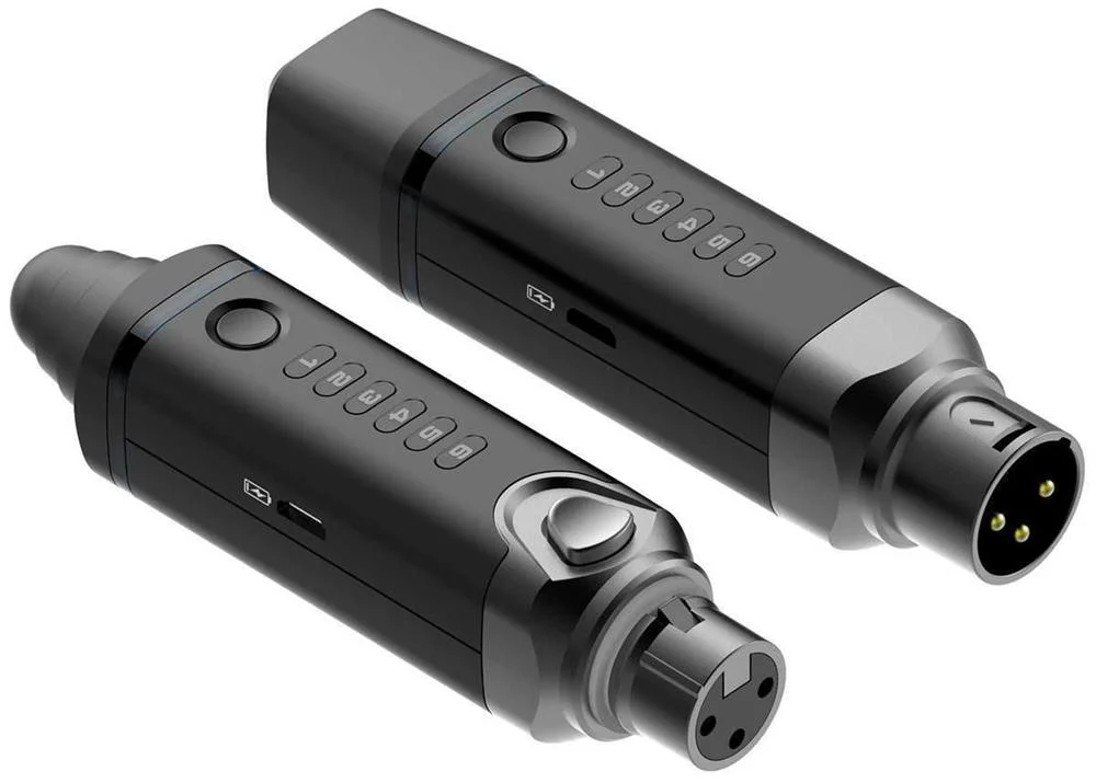 Sistema De Microfone Sem Fio Snap-on Nux 2,4ghz