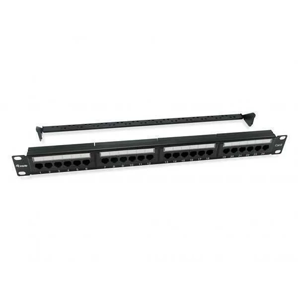 Equip Patch Panel 19" Cat6 Utp 24p 1u Preto Basic