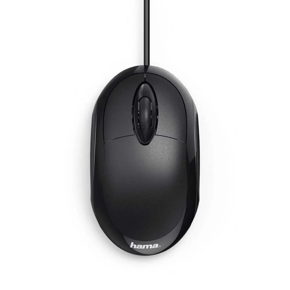 Rato Ótico Usb Type-A 1000dpi Mc-100 Preto - Hama