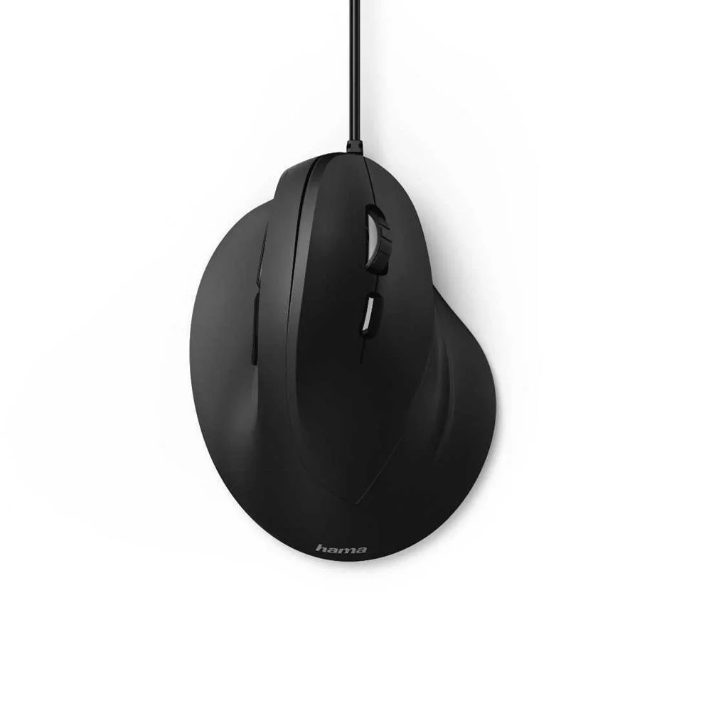 Rato Hama com Fios Ergonómico Emc-500 Preto