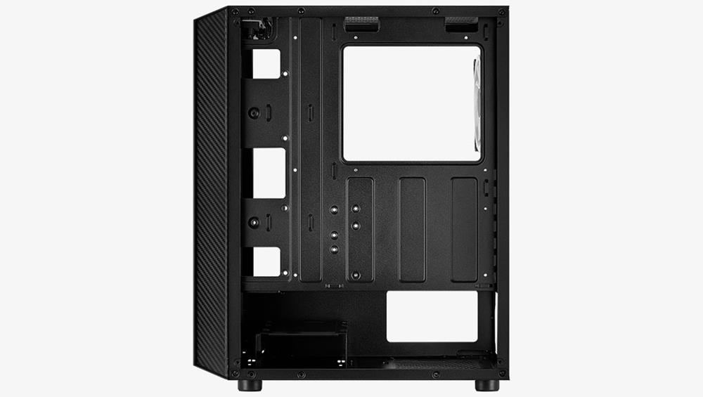 Aerocool Hive-G-Bk-V1, Midi Tower, Pc, Acrilonitr.