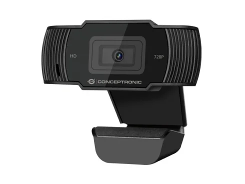 Conceptronic Webcam Amdis  720p      Hd Webcam+Microphone Sw