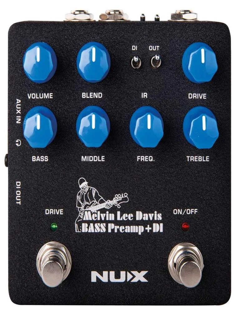 Pedal de Pr&eacute;-Amplificador e Di para Baixo Mld