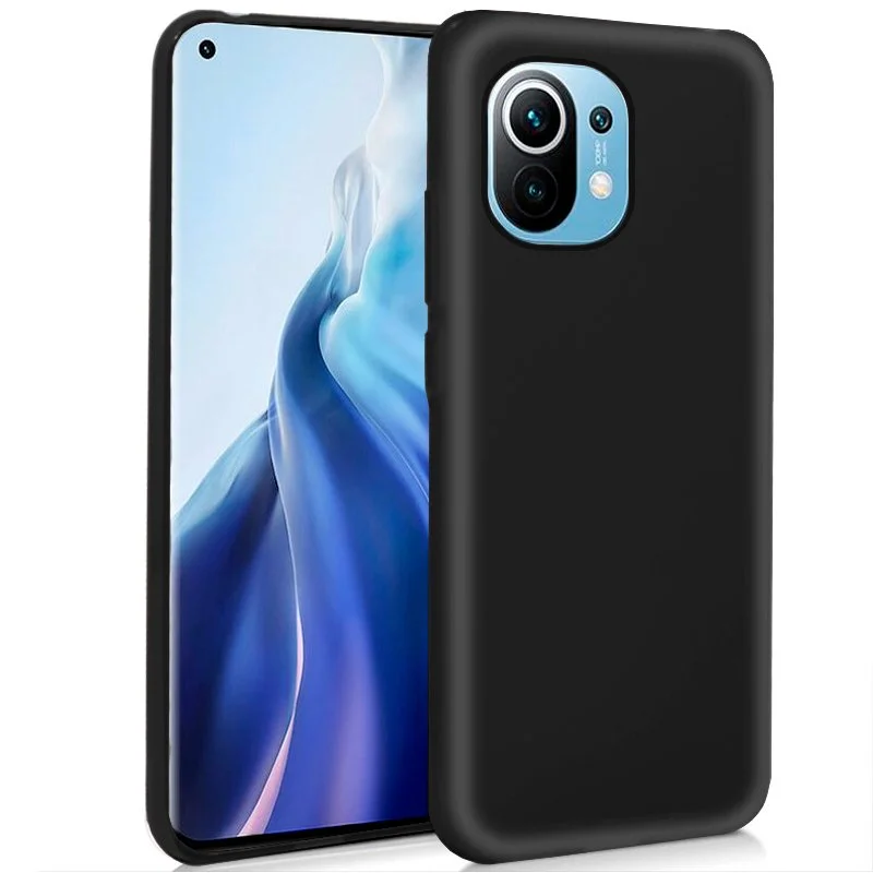 Capa COOL Silicone para Xiaomi Mi 11 (Preto)