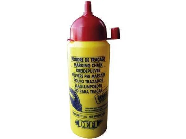 Defi - Giz em Pó - Vermelho - 113 G