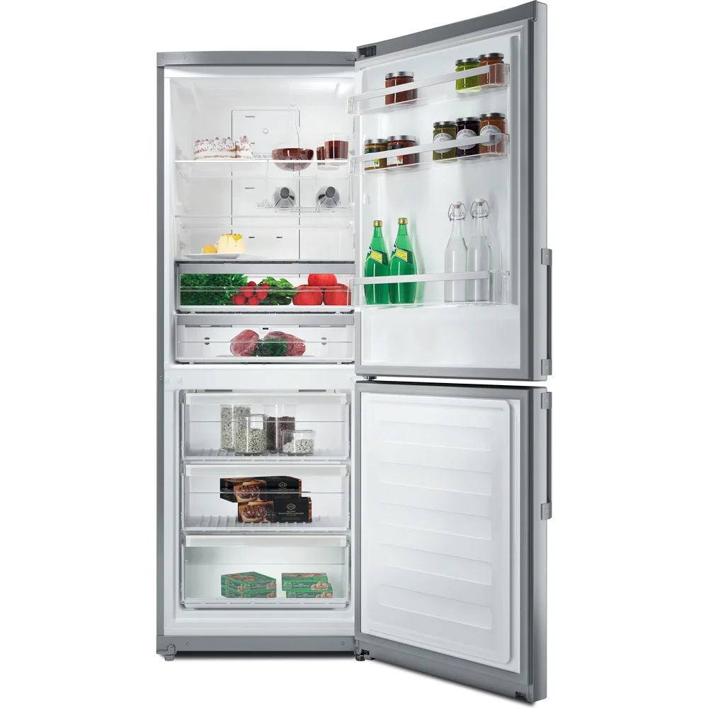 Frigorífico Combinado Hotpoint Ha70be72x 444l Classe e