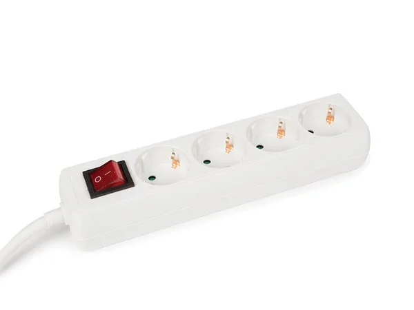 Tomada Quadrupla - com Interruptor
