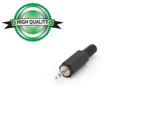Conector Jack Macho de 2,5 Mm - Estéreo Plástico