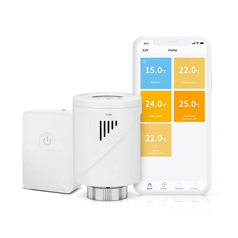 Kit de Válvula Termostática Inteligente Smart Hub