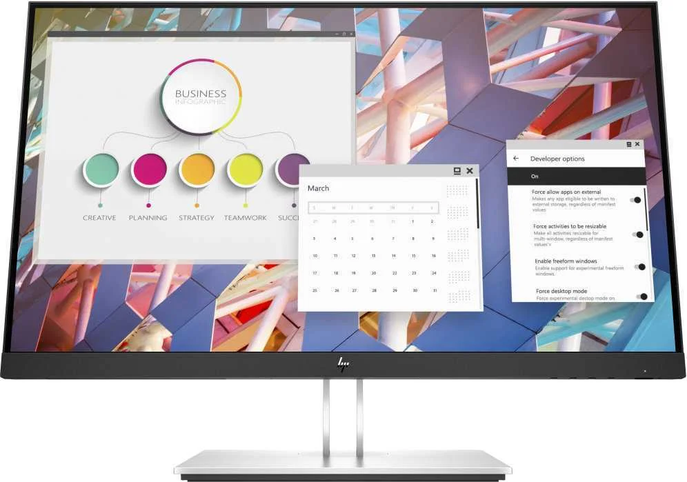 Monitor Hp 23.8" E24 G4 Fhd