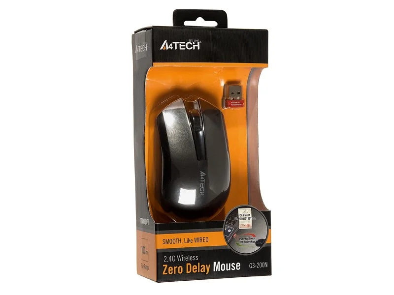 @mouse A4tech V-Track    G3-200n-1 Black