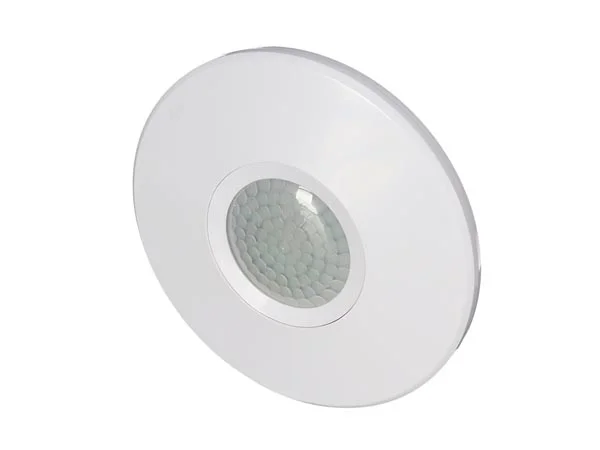 Detetor de Movimento Pir para Montagem No Teto - Branco