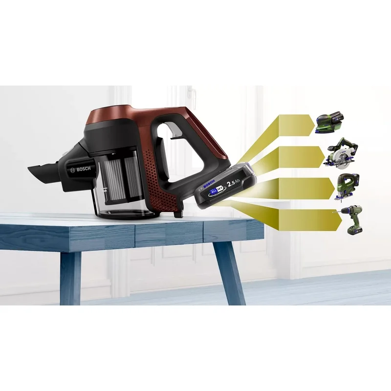 Aspirador Vertical Bosch Bbs611mat 300ml 18v 30min