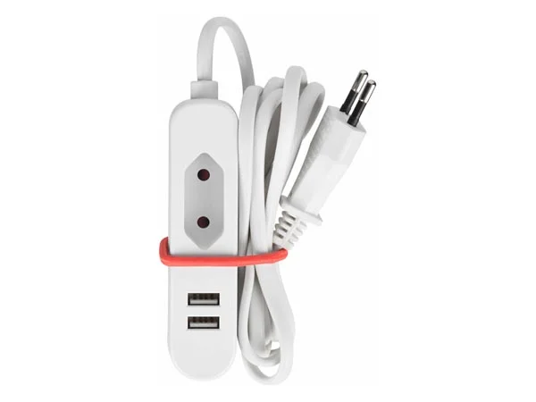 Enchufe Euro 1 Con 2 Puertos Usb