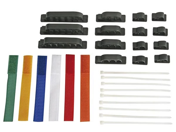 Conjunto de Abraçadeiras para Cabos - 31 Pçs