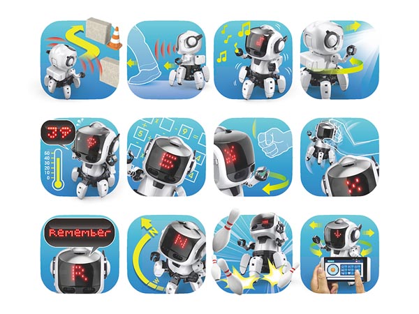 Kit Robot Inteligente Bit Tobbie Ii - Velleman