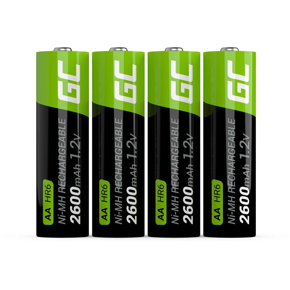 Pilhas Recarregáveis AA 1.2v 2600mah - 4 Unidades