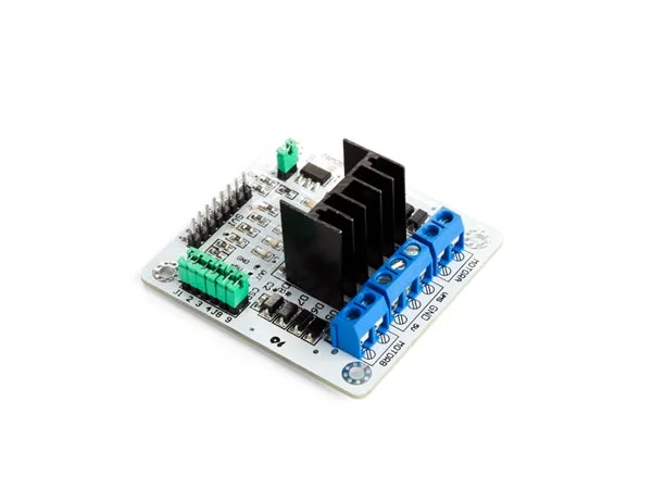 L298n Dupla Ponte Dc e Placa de Controle do Motor