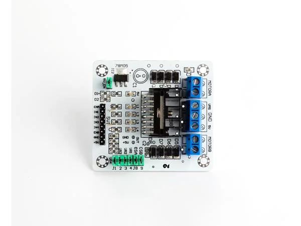 L298n Dupla Ponte Dc e Placa de Controle do Motor