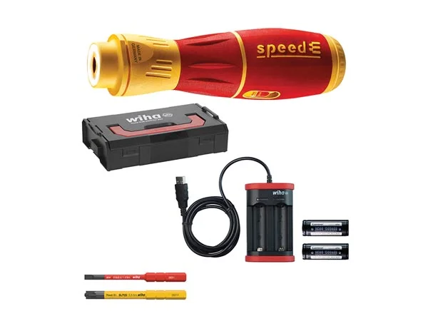 Wiha E-Srewdriver Spede Ii Slotado, Plusminus /