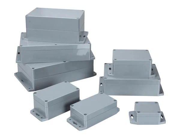 Sealed Abs Box With Mounting Flange 222 X 146 X 55 Mm
