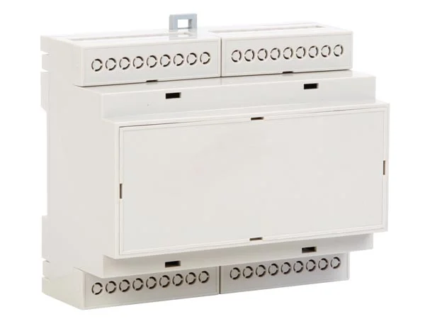 Caja de Módulo de Trail Din - 6mg - 106 X 90 X 57.
