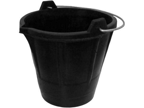 Taliaplast - Balde de Alvenaria - 12 L - Borracha