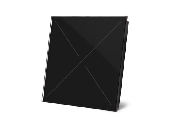 Edge Lit Control Module With 4 Touch Keys - Frosted Black Edition