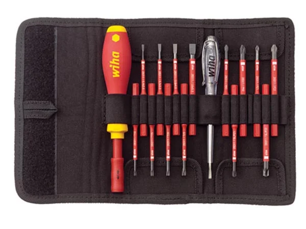 Vde Slim Vario Starter Screwdriver Set - 16 Pcs - Wiha - 2831t16