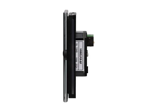 Edge Lit Control Module With Motion And Twilight Sensor, Black Frosted