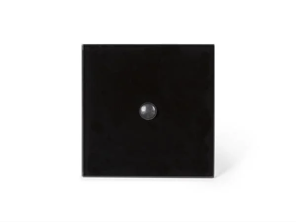 Edge Lit Control Module With Motion And Twilight Sensor, Black Glossy