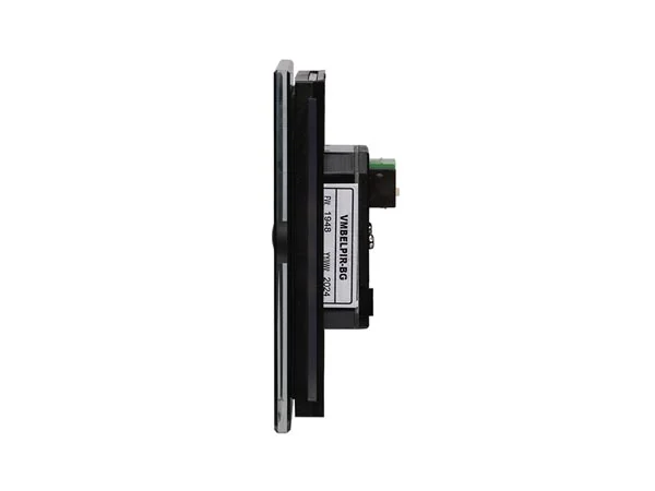 Edge Lit Control Module With Motion And Twilight Sensor, Black Glossy